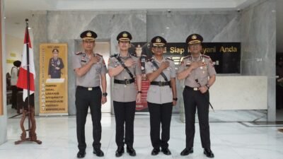 Kapolresta Sidoarjo Pimpin Sertijab Kapolsek Taman, Tekankan Integritas dan Pelayanan Prima