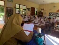 Asesmen Sumatif Akhir Tahun (ASAT) SMP Negeri 4 Pasuruan Berjalan Tertib dan Lancar