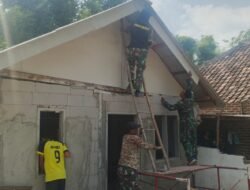 Kodim 0819/Pasuruan Percepat Pembangunan RTLH untuk Warga Desa Kurung