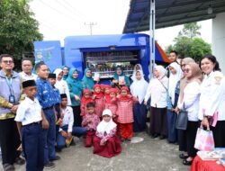 TP PKK Asahan Tinjau PAUD, UMKM dan Literasi