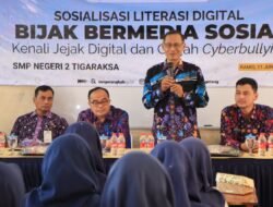 Diskominfo Kabupaten Tangerang Gelar Edukasi Literasi Digital ke Sekolah, Cegah Dampak Negatif