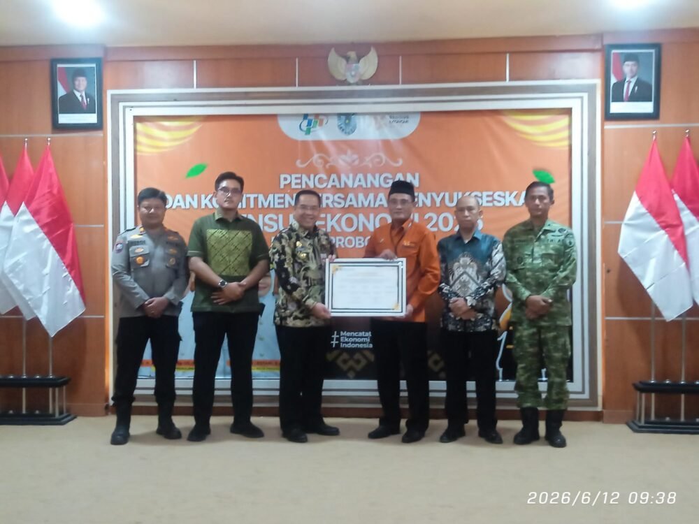 Dengan Semangat Gerak Bersama, Kodim Probolinggo Hadiri Pencanangan Sensus Ekonomi Tahun 2026 Kota Probolinggo