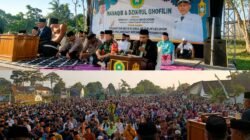 TNI Hadir di Tengah Umat, Danramil Purwodadi Ikuti Manaqib dan Dzikirul Ghofilin