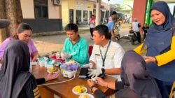 Puskesmas Sukamulya, Kabupaten Tangerang Gelar Pemeriksaan Kesehatan Gratis Setelah Senam Bersama