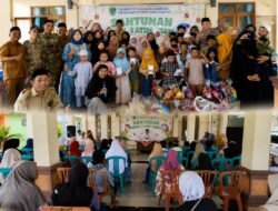 Wujud Kepedulian Sosial, Babinsa Pandaan Dampingi Santunan Anak Yatim di Kutorejo