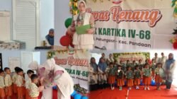 Cetak Generasi Berkarakter, TK Kartika IV-68 Kodim Pasuruan Gelar Lepas Kenang Siswa