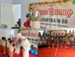 Cetak Generasi Berkarakter, TK Kartika IV-68 Kodim Pasuruan Gelar Lepas Kenang Siswa