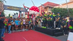 Semarakkan Hari Bhayangkara Ke 80, Dandim Letkol Inf Ribut Yodo Apriantono Ikuti Gelaran Prabu Fan Run 6K