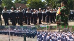 Bekali Siswa Prakerin dengan Wawasan Kebangsaan, Koramil 0819/20 Gempol Tanamkan Disiplin dan Mental Tangguh