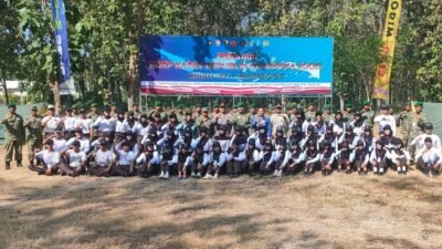 Tumbuhkan Semangat Juang Generasi Muda, Kodim Bojonegoro Gelar Persami Korp Kadet Republik Indonesia