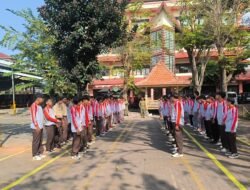 Tanamkan Disiplin dan Jiwa Tangguh, Koramil Purwosari Bekali Siswa SMK Darut Taqwa Hadapi PKL