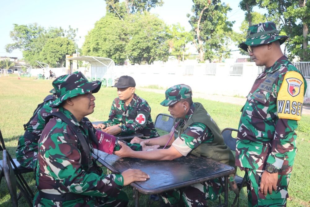 Uji Kemampuan Jasmani Militer Prajurit, Kodim Bojonegoro Gelar PSJM Sistem Blok
