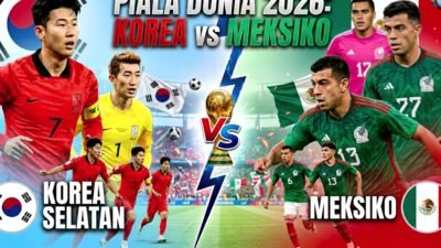 Meksiko vs Korea Selatan, Tiket 32 Besar Jadi Taruhan