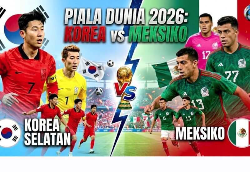 Meksiko vs Korea Selatan, Tiket 32 Besar Jadi Taruhan