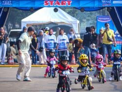 Kurangi Ketergantungan Gadget, Lanud Halim Perdanakusuma Fasilitasi Ratusan Atlet Cilik di Ajang Pushbike Race