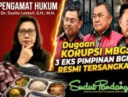 Susilo Lestari: Pergantian Pimpinan BGN Tak Menjamin Korupsi Program MBG Berakhir