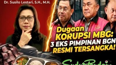Susilo Lestari: Pergantian Pimpinan BGN Tak Menjamin Korupsi Program MBG Berakhir