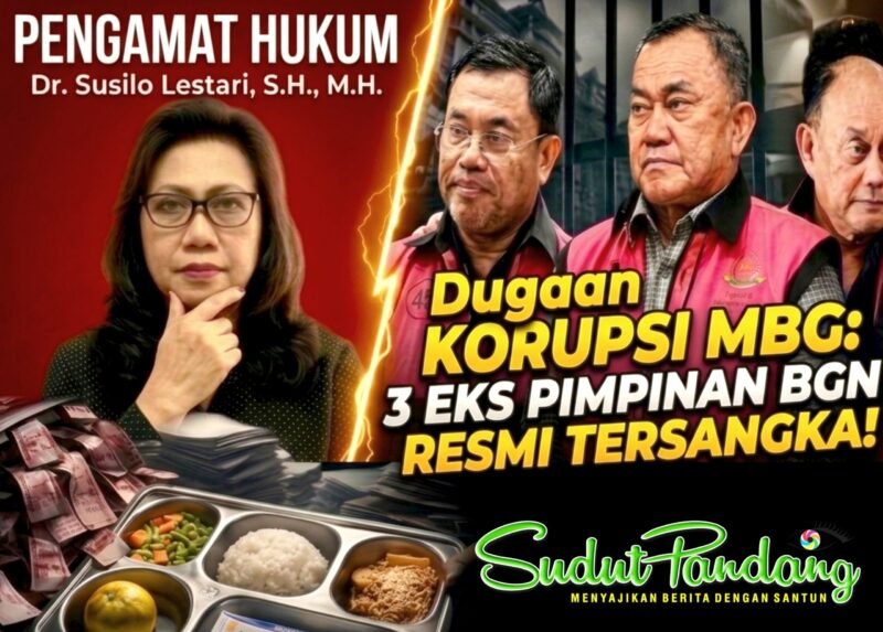 Susilo Lestari: Pergantian Pimpinan BGN Tak Menjamin Korupsi Program MBG Berakhir