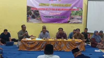 Viral Portal di Mojoroto, Pemkot Kediri: Legal untuk Keamanan Bukan Isolasi 
