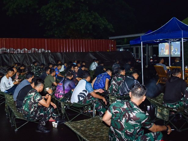 Seru! Nobar Piala Dunia 2026 di Lanud Halim Jadi Ajang Pererat Kebersamaan