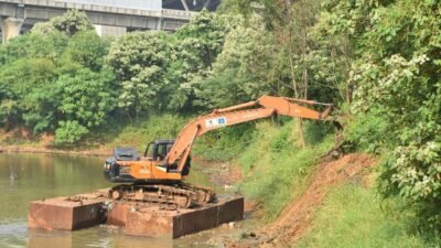 Mitigasi Banjir Saat Musim Hujan, Lanud Halim Perdanakusuma Normalisasi Waduk