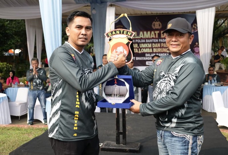 Polda Banten Gelar Bazar UMKM, Pesta Rakyat dan Lomba Kicau Burung Sambut Hari Bhayangkara ke-80