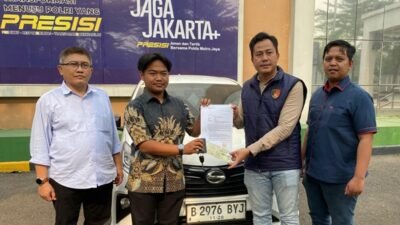 Kerja Mantap Polres Tangsel, Mobil Kasus Penggelapan Dikembalikan ke Pemilik