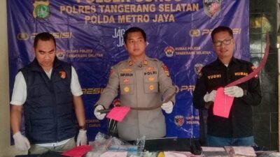 Polsek Curug Sita Dua Celurit, Ungkap Dua Kasus Sajam dalam Sebulan