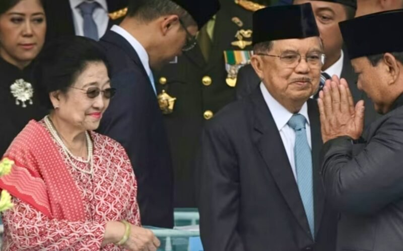 Momen Keakraban Prabowo dan Megawati Warnai Upacara Hari Lahir Pancasila
