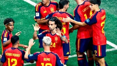 Spanyol  Hajar Arab Saudi 4-0, Peluang Lolos 16 Besar Piala Dunia Kembali Terbuka