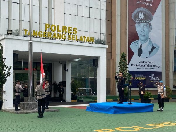 Peringati Hari Lahir Pancasila, Polres Tangsel Ajak Generasi Muda Hidupkan Nilai-nilai Kebangsaan