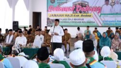 240 Jamaah Haji Asahan Disambut Haru di Gedung Tahfiz