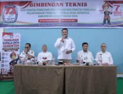 Wakil Bupati Asahan Gelar Bimtek Panitia Pemilihan Jelang Pilkades Serentak 2026