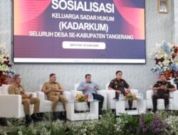 Bupati Tangerang: Kades Ujung Tombak Pelayanan, Jadi Teladan Penyelenggara Supremasi Hukum