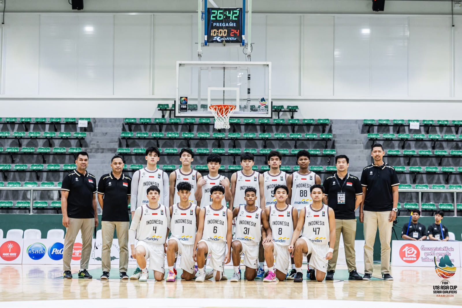 Timnas Basket U18 Indonesia ke Semifinal Usai Kalahkan Malaysia