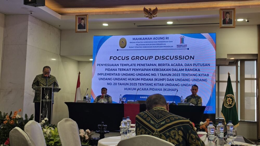 MA Siapkan Pedoman KUHP dan KUHAP Baru