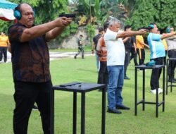 HUT Bhayangkara ke-80, Forkopimda Asahan Perkuat Soliditas Lewat Lomba Menembak Eksekutif