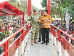Pangdam Jaya Resmikan Jembatan Gantung Garuda dan RTLH di Tangerang.