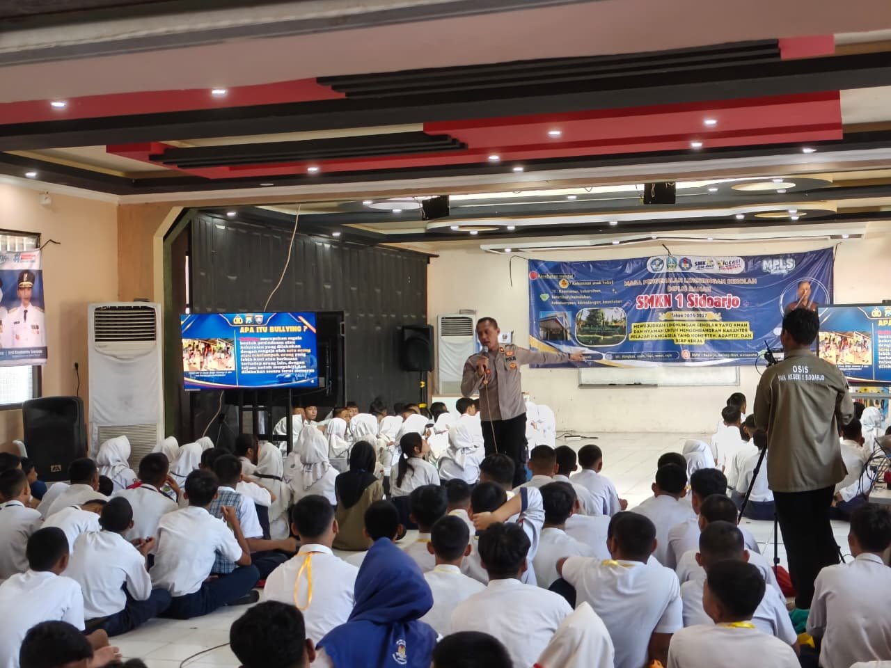 Polresta Sidoarjo Edukasi Pelajar soal Disiplin dan Kamtibmas