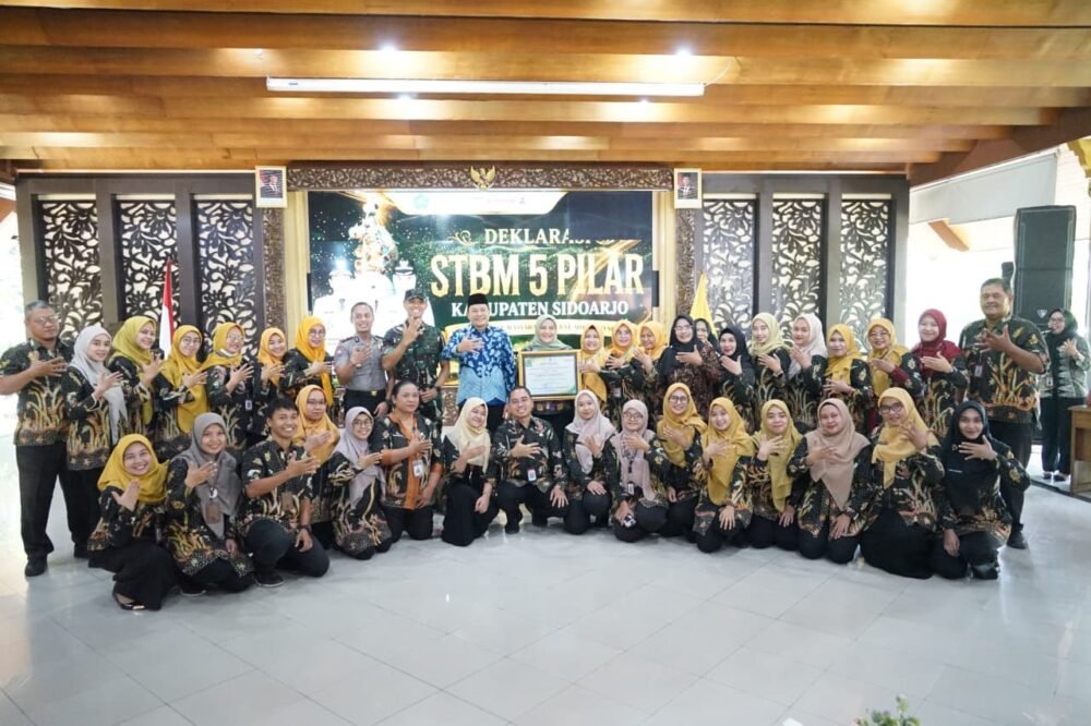 Sidoarjo Dinilai Layak Sandang Kabupaten STBM 5 Pilar