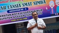 Camat Kisaran Timur Dukung Sekolah Lansia