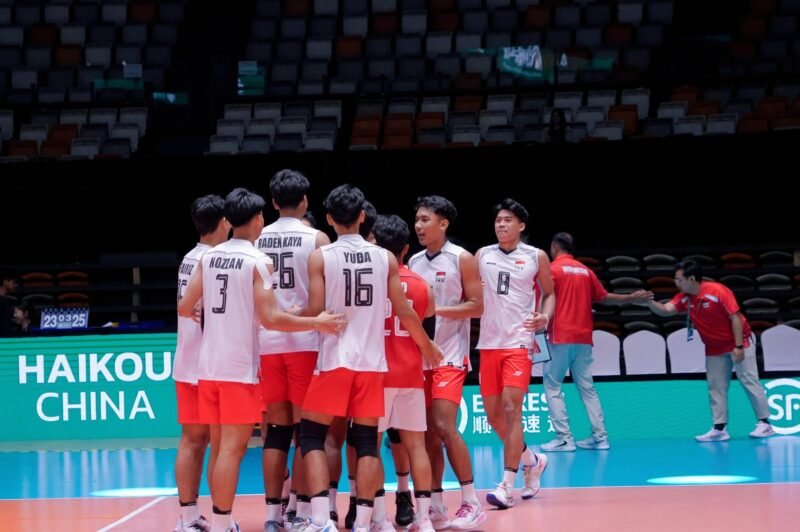 Timnas Voli U-18 Indonesia Kalahkan Bahrain 3-0