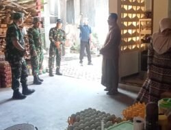 Dansatgas TMMD 129 Dukung UMKM Telur Asin