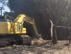TMMD 129 Bojonegoro Normalisasi Sungai Kesongo