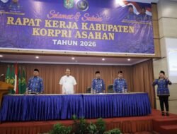 Bupati Asahan Buka Rakerkab KORPRI 2026