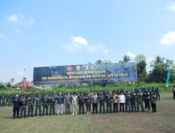 242 Personel Semarakkan Pembukaan TMMD ke-129 Lumajang