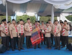 Wabup Asahan Hadiri Pembukaan Jamda XI Pramuka Sumut