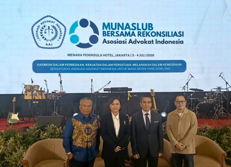 Munaslub Rekonsiliasi Bentuk AAI Nasional Bersatu, Prof Jamin Ginting Jadi Ketua Umum