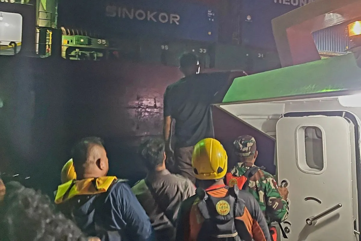 4 Awak Kapal Tenggelam di Kepulauan Anambas-Kepri Dievakuasi Tim SAR Gabungan