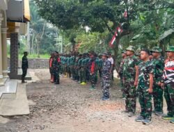 Apel Pagi Satgas TMMD Jadi Kunci Percepatan Pembangunan Desa